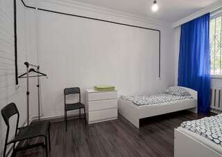 Хостелы Hostelland Astana Нур-Султан Бюджетный двухместный номер с 2 отдельными кроватями-2
